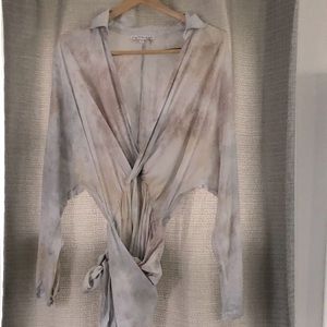 Lightweight water color dress